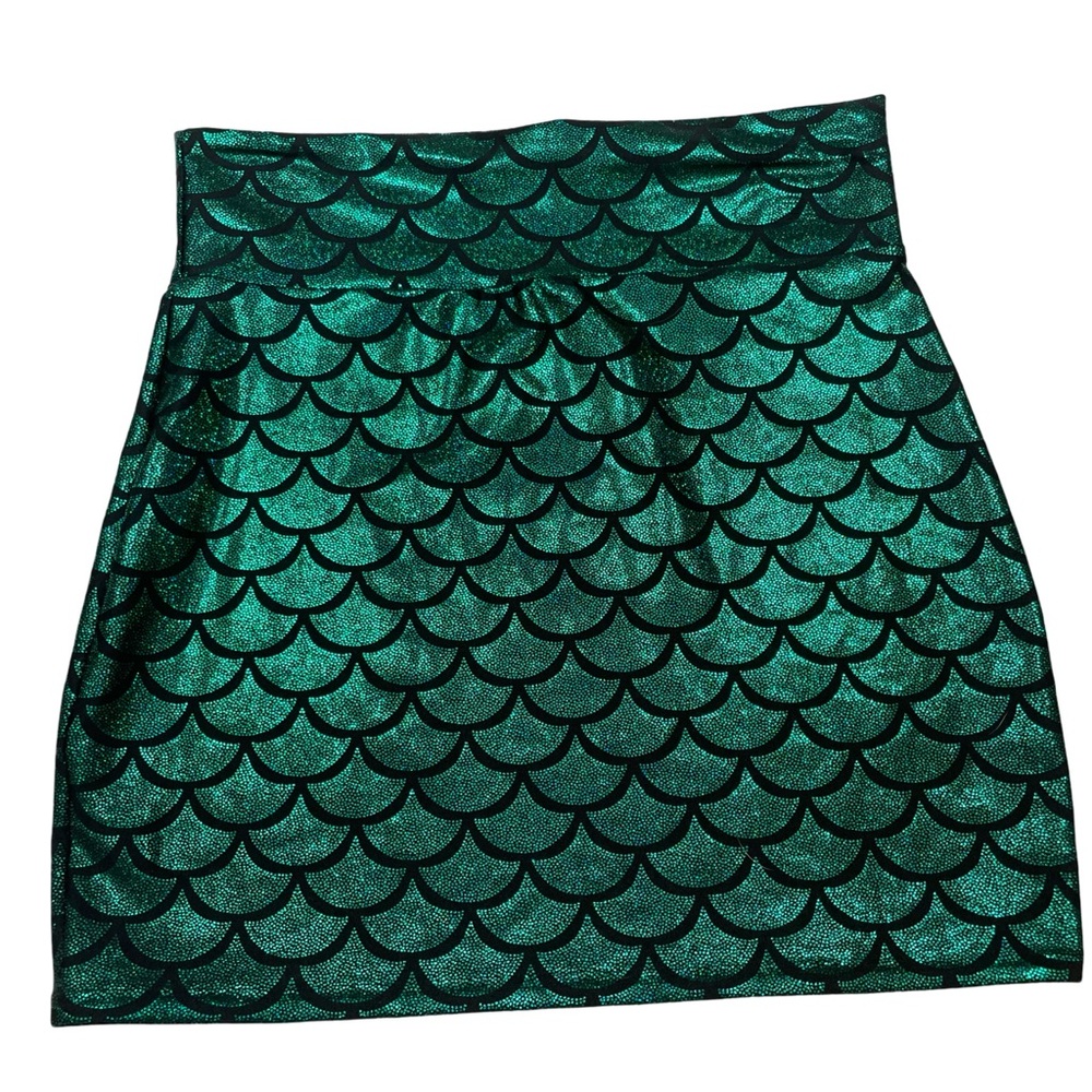 Mermaid Green Skirt
